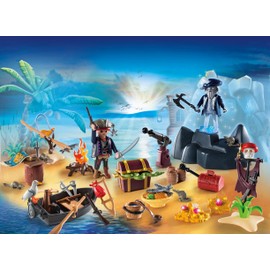 Playmobil Advent Calendar 'Pirate Treasure Island' Playset