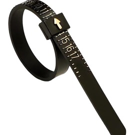 Finger Ring Size Measure, finger Measurement Tool Belt for rings Szie, Finger Gauge Jewellery Sizing Tools, A-Z Ring Measurement Tool for Women & Men, a Handy Ring Gauge
