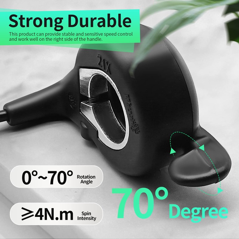 MUSELK Electric Bicycle FT-21X Thumb Throttle Right Handle Finger Throttle