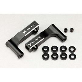 Yokomo Y2-08FUIA Yd-2 Aluminum Front Upper L-Arm Kit (Black)