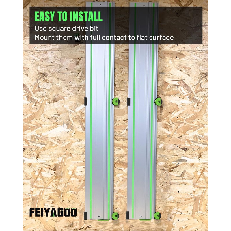 Track Rack for Guide Rail, Guide Rail Holders, Track Saw