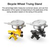 Bicycle Wheel Rotating Stand with Dial Indicator, Professional Bicycle Wheel