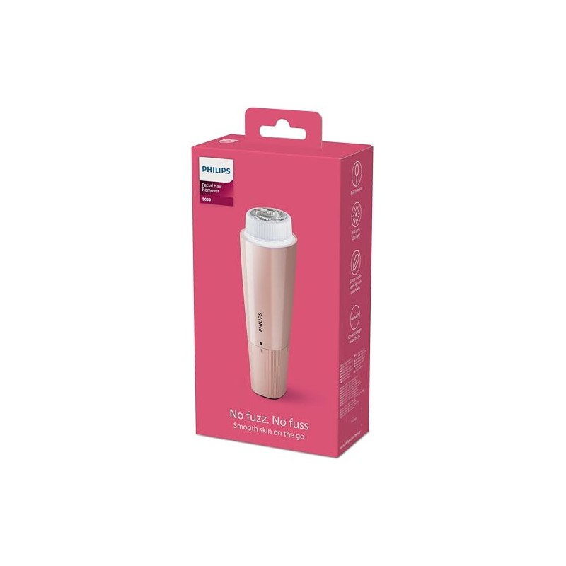 Philips Depiladora Facial Portátil Serie 5000 Para Mujer