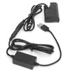 LPE6 Dummy Battery DC Coupler Power Adapter with USB Drive