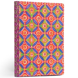 eeBoo Piece & Love: Luisa's Pattern Gilded Journal - Hardcover Adult Diary Book, Journaling & Sketching, 112 Dotted & Lined Pgs, 81lb Acid-Free Paper