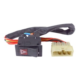 APUK Hazard Warning Light Lamp Switch Piano Button Type Vintage Classic Cars Kit Car