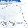 Saltwater Surf Fishing Tackle Kit,112pcs Surf Fishing Fish Finder Rigs