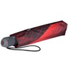 Knirps E.200 Medium Duomatic Pocket Umbrella, Spheres Ruby