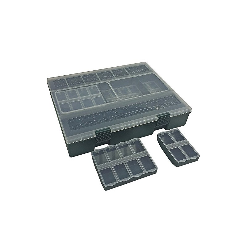 FLADEN Fishing System Tackle Box 10 Sectioned Specialist Terminal Storage