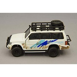 BM CREATIONS 64B0054 Mitsubishi Pajero 2nd gen Jungle pack RHD White