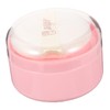 WOONEKY Portable Body Powder Puff Case with Fluffy Puff Travel-friendly