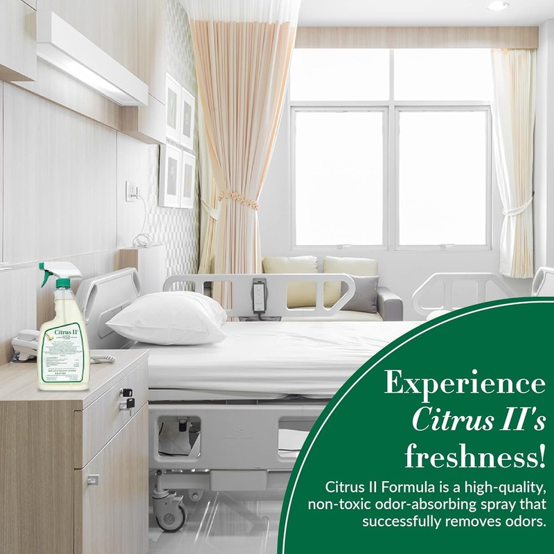 Citrus II Hospital Germicidal Deodorizing Cleaner - Fresh Citrus Scent