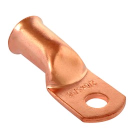 Conext Link 5pcs 2/0 AWG 5/16" Copper Wire Ring Terminal Crimp Battery Welding Cable Lug Connectors