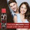 Jerome Russell Spray on Hair Color Thickener - Black 3.5oz