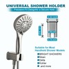 BRIGHT SHOWERS Wall Supply Elbow with Shower Head Bracket for