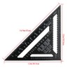 Luabue Speed Square 12Inch Set Square Carpentry Squares Engineers Square