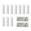 AioBos Face Sleigh Razor Replacement Blades, Pack of 10