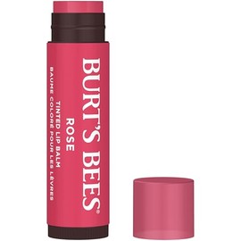 Burt's Bees Bálsamo Labial con Tinte, Fórmula de Bálsamo Duo Tintado de 2 en 1 de Larga Duración, Color Infundido con Manteca de Karité Hidratante para un Acabado Natural y Construible, Rosa, 1 Tubo