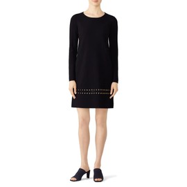 Tory Burch Rent the Runway Pre-Loved Harley Sweater Dress, Navy, X-Small