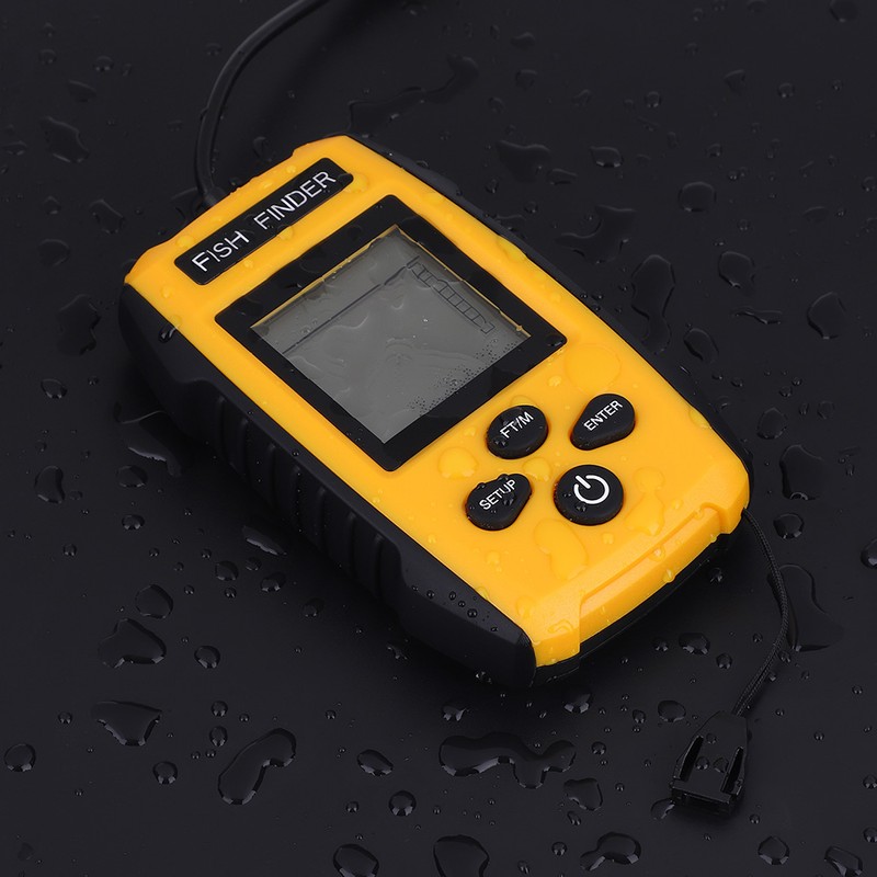 100M Portable LCD Fish Finder with Sonar Sensor Fishing Accessory
