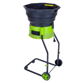 GreenSweep Bladeless Leaf Shredder & Mulcher | Powerful 15 Amp, 9,000RPM Motor for 18:1 Reduction Ratio