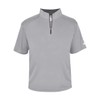 B-Core S/S 1/4 Zip Silver/Graphite 2X-Large