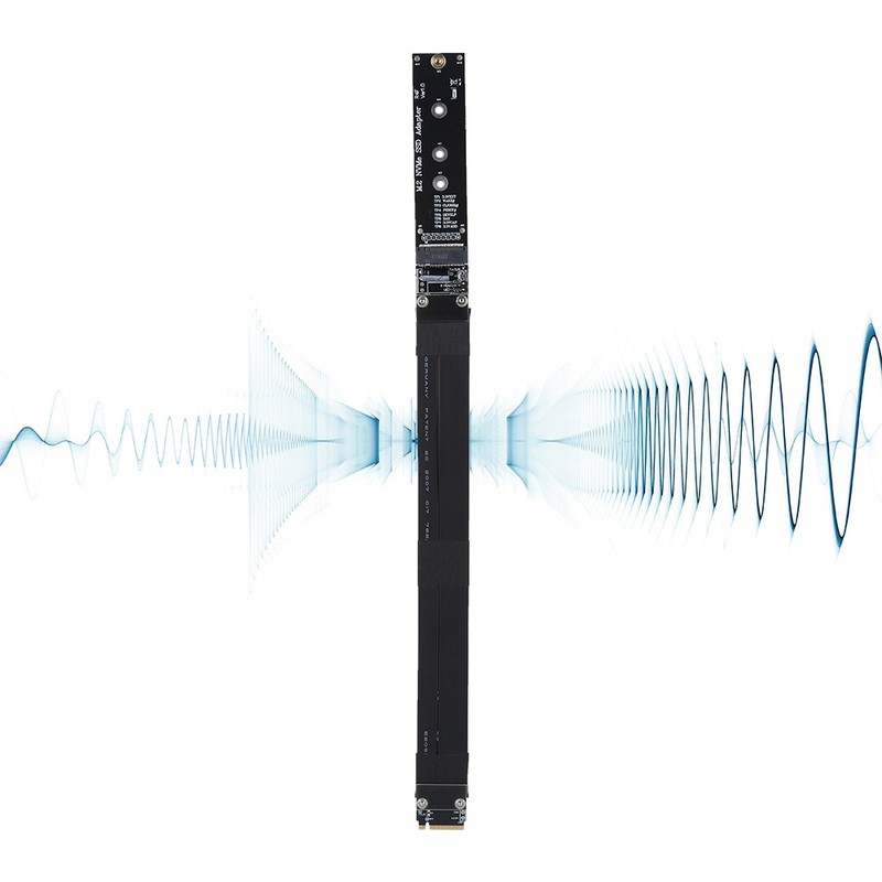 20cm M.2 NVMe SSD Solid State Drive Extension Cable for