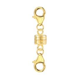 ALEXCRAFT Magnetic Chain Clasp, Gold Double Lobster Clasp, 925 14k Gold Magnetic Clasp, Jewellery Clasp, Magnetic Necklaces, Chain Extension, Bracelet Clasp, Magnetic Connector