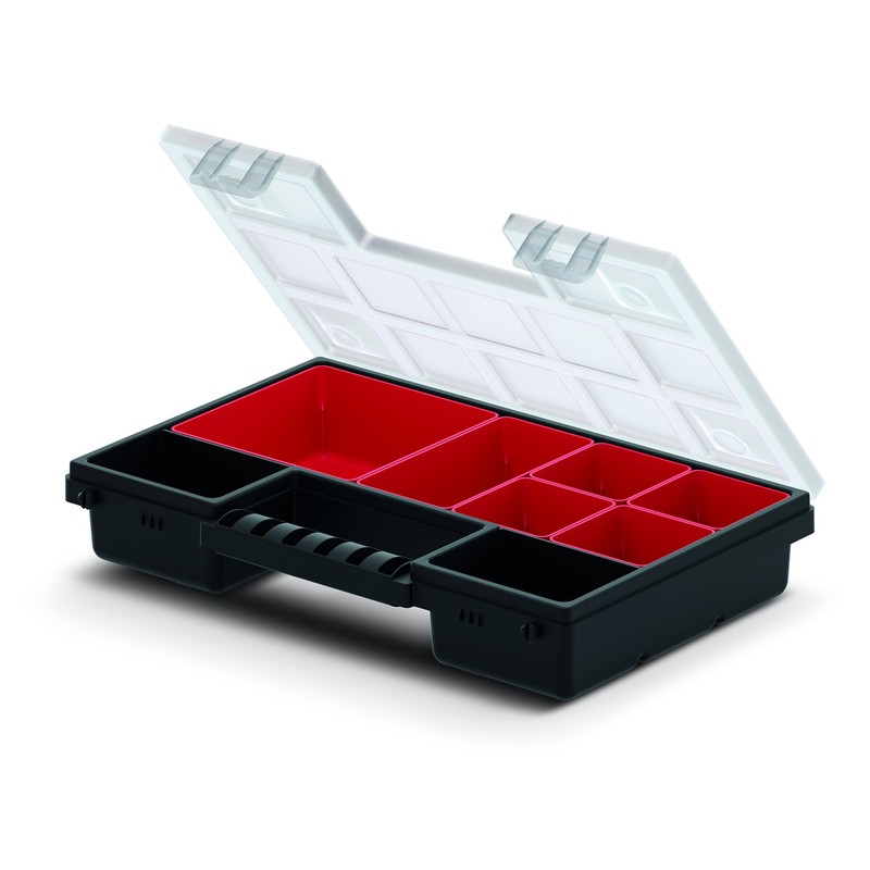 MIVOS Double-sided Portable Tool Box, 287 x 186 x 100