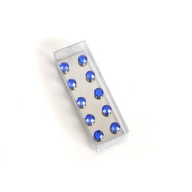 Hab & Gut (MC301 Magnets with Rhinestone Diamonds Diamonds Set of 10, Assorted Colours