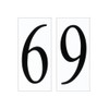 Generation Lighting 90616-68 Address Number Six Tile, 5 Inch Height,