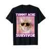 Tummy Ache Survivor Cat Meme Funny Memes Internet Memes GenZ