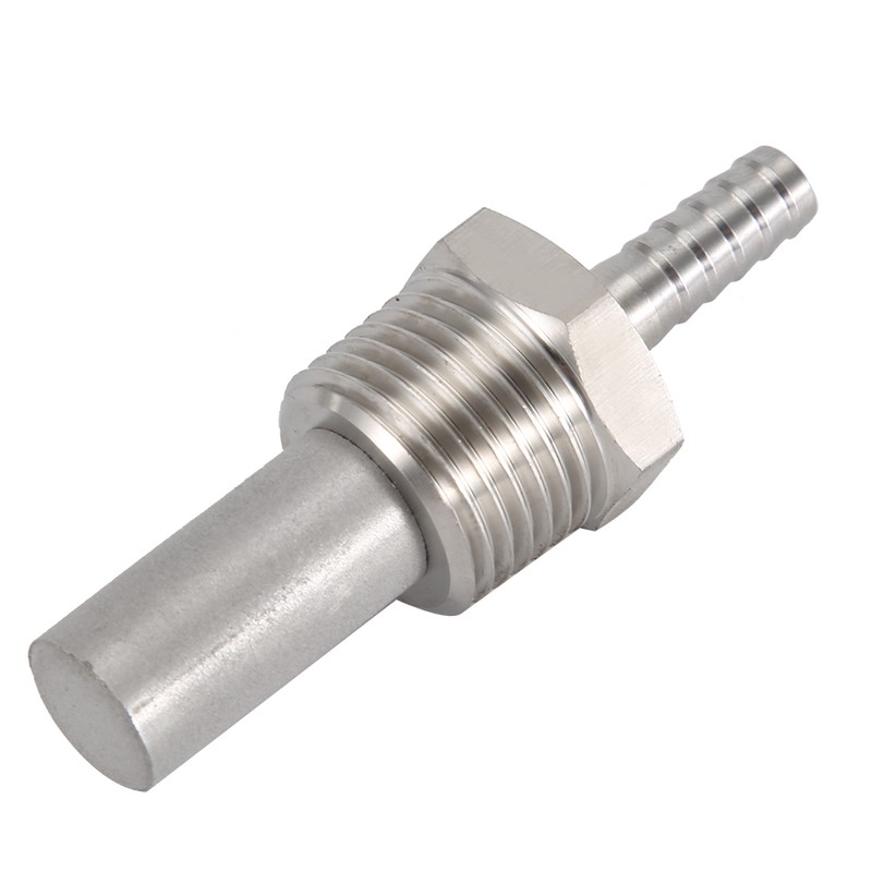 1/2" MPT Oxygen Stone 1/4'' Barb Inline Carbonation Aeration Homebrew