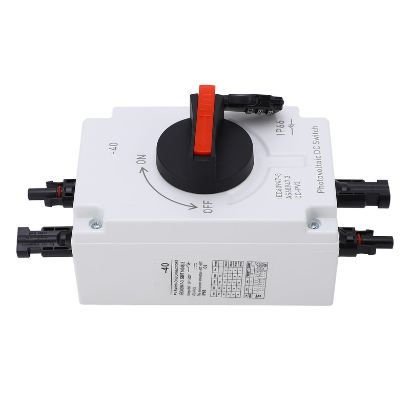 PV Solar Disconnect Switch 32A 4P IP66 Waterproof Photovoltaic Isolator