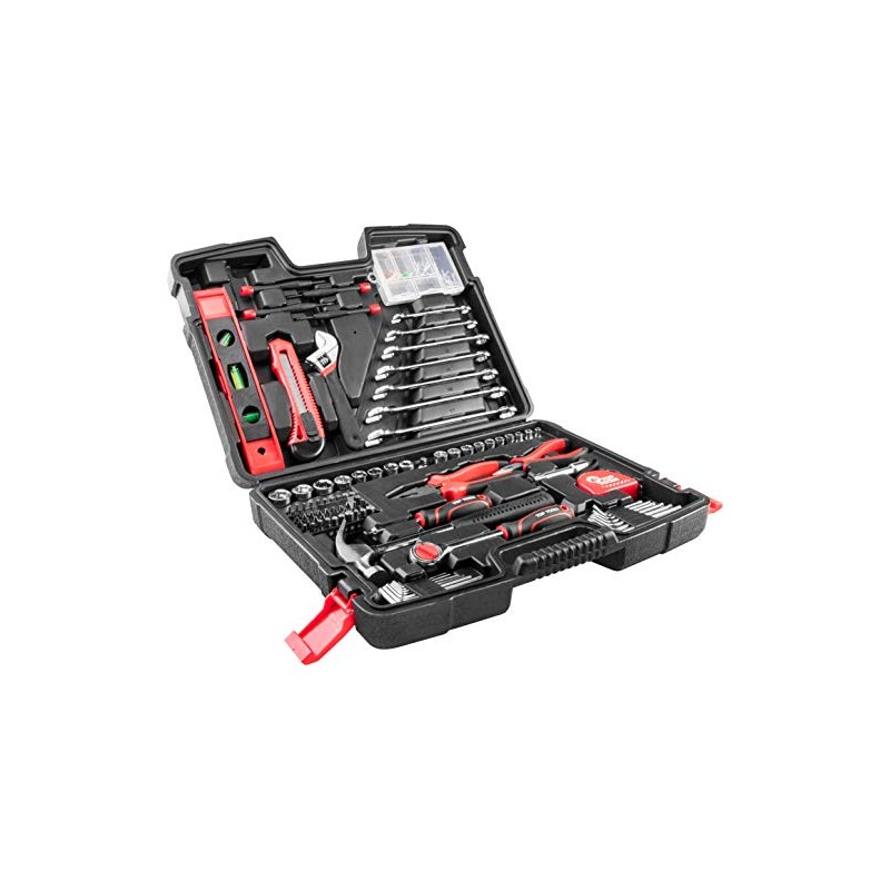 38D545 Socket Set Tool Screwdriver Inserts 194 Pieces Tool Case