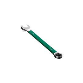 QUEENYARD Fixed Head Ratchet Spanner 10mm Professional Chrome Vanadium Steel Combination Wrench