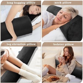 Unbranded XL BODY PILLOW FOR BECK BACK LEGS 40in X 7 Inches New