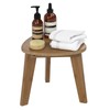 Domax Beautiful Bamboo Shower Bench for Inside Shower - 12