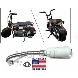 andrei-x, ARSPORT Center Exhaust Muffler for TrailMaster Storm 200 Minibike, USA Made!