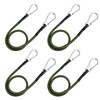 SANLIKE Package Rope, Outdoor, 4 Pieces, Army Green, L-Length 35.4
