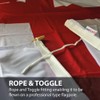 NWFlags England St George Flag 150gsm Nylon Rope & Toggle