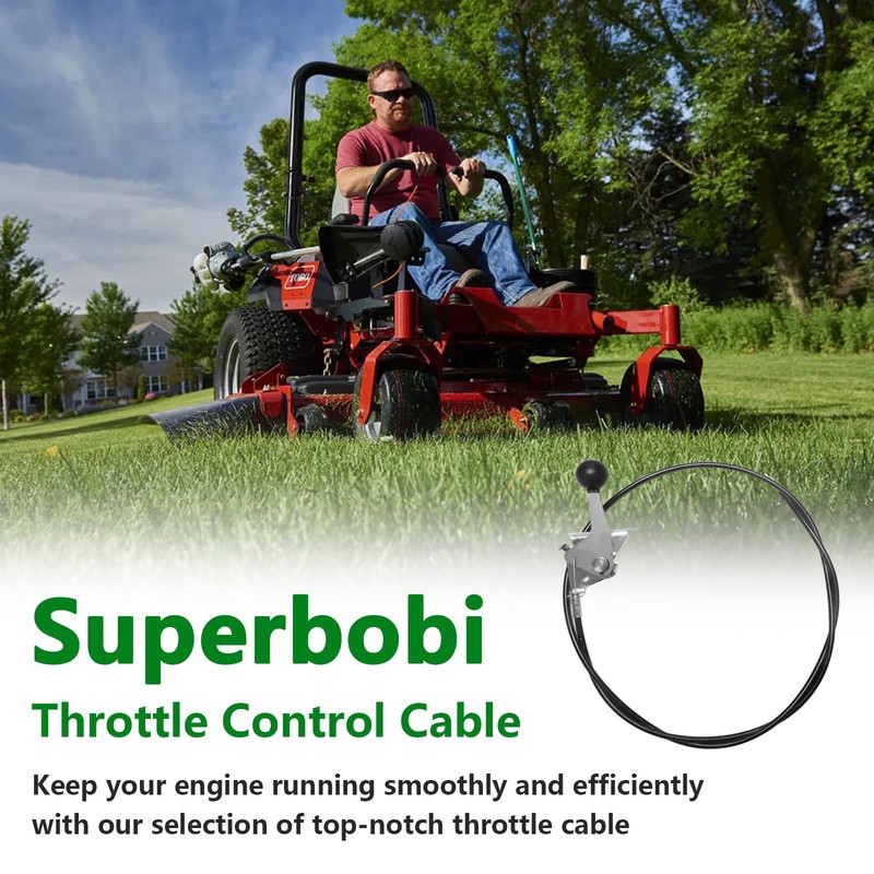 superbobi 055-8020-00 Throttle Cable Fit for Bad Boy ZT Elite