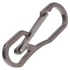 PR-SUTECARA Carabiner Stainless Steel Key Holder, Military, Lightweight, Outdoor, Men's,