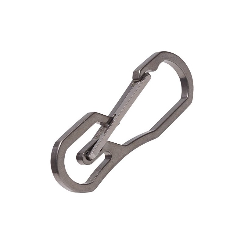 PR-SUTECARA Carabiner Stainless Steel Key Holder, Military, Lightweight, Outdoor, Men's,