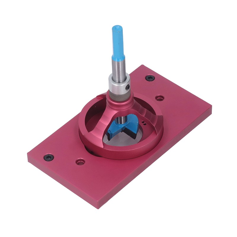 Hinge Jig Kit Drill Guide Tool Aluminium Alloy for Door