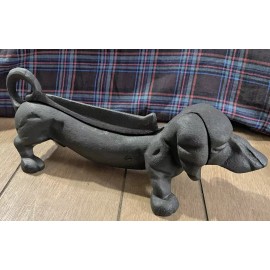 Dachshund Foot Scraper - Antique Reproduction