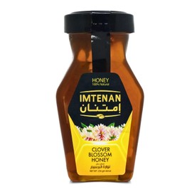 bonballoon Brilliant Imtenan Clover Blossom Honey Natural Bee Honey Egyptian Pure Fresh Syrup Premium Egypt Arab Kosher Halal (1 Pack = 8.82 oz / 250 gm) عسل امتنان نوارة البرسيم حلال