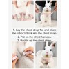 Adjustable Rabbit Harness Leash Bunny Harness for Pet Walk Running