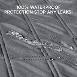 Luciphia 100% Waterproof Couch Cover Blanket for Dogs Anti-Slip Pet Couch Pro...