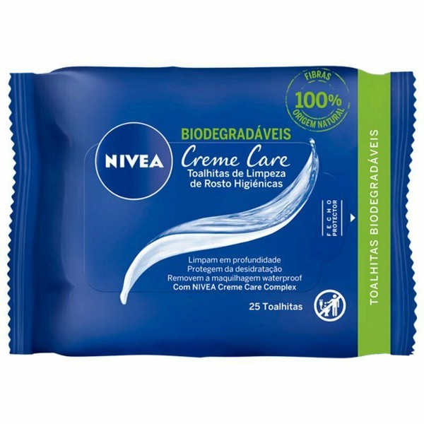 Nivea Cream Care Facial Cleansing Wipes 25items